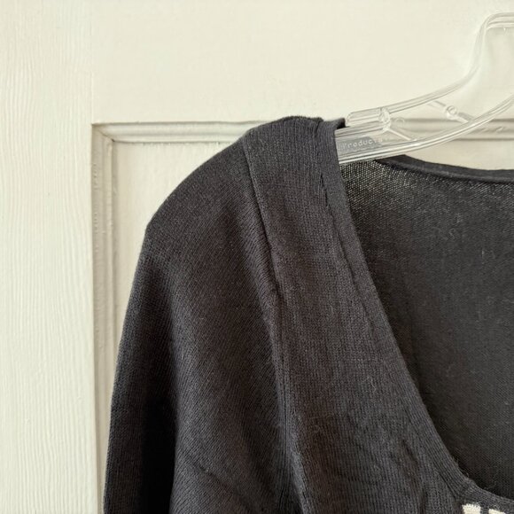 Anthropologie | Viola Black Sweater Dress - Picture 4 of 12